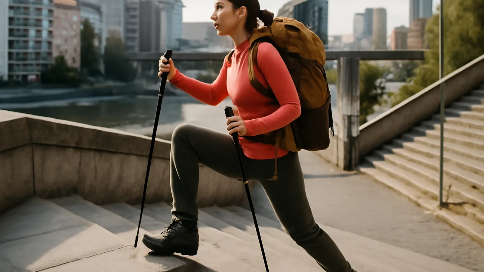 Nordic walking in città: quando i bastoncini sono pratici e quando è meglio riporli