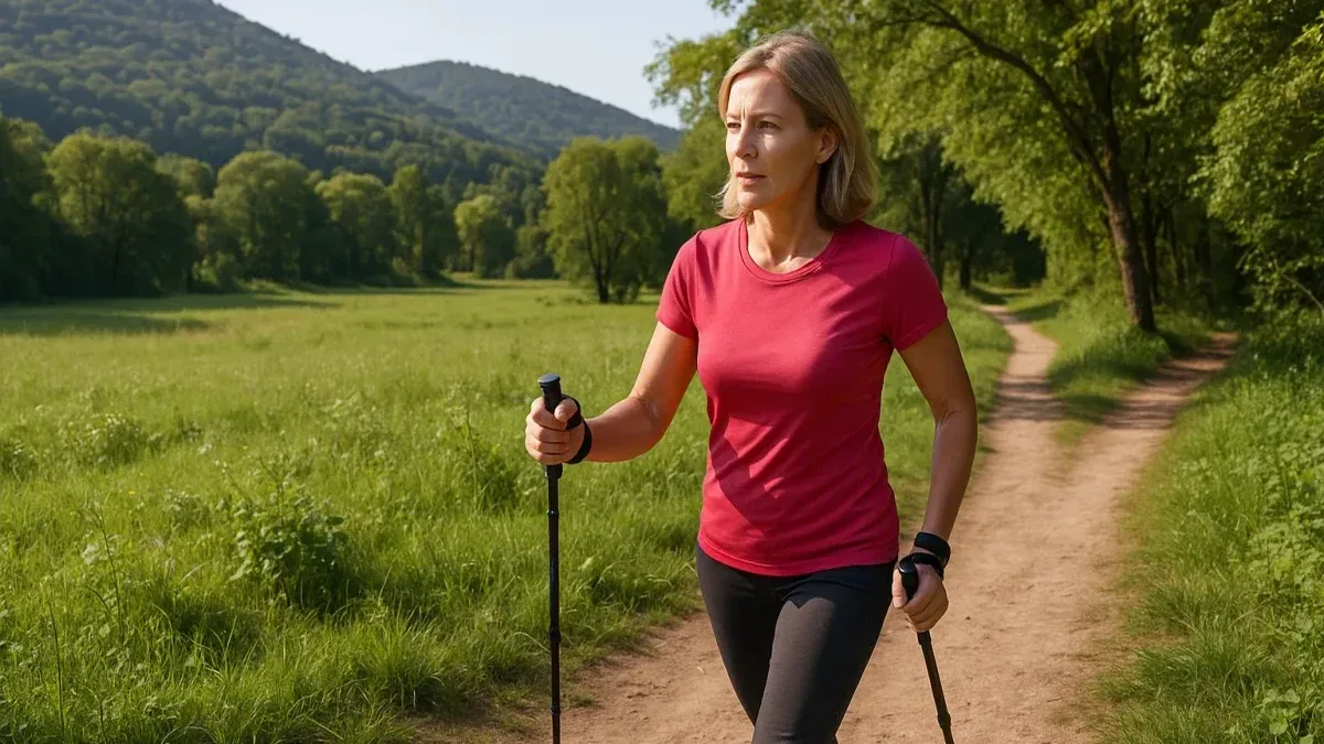 Bastoncini da nordic walking: come scegliere il lacciolo per aprire e chiudere la mano