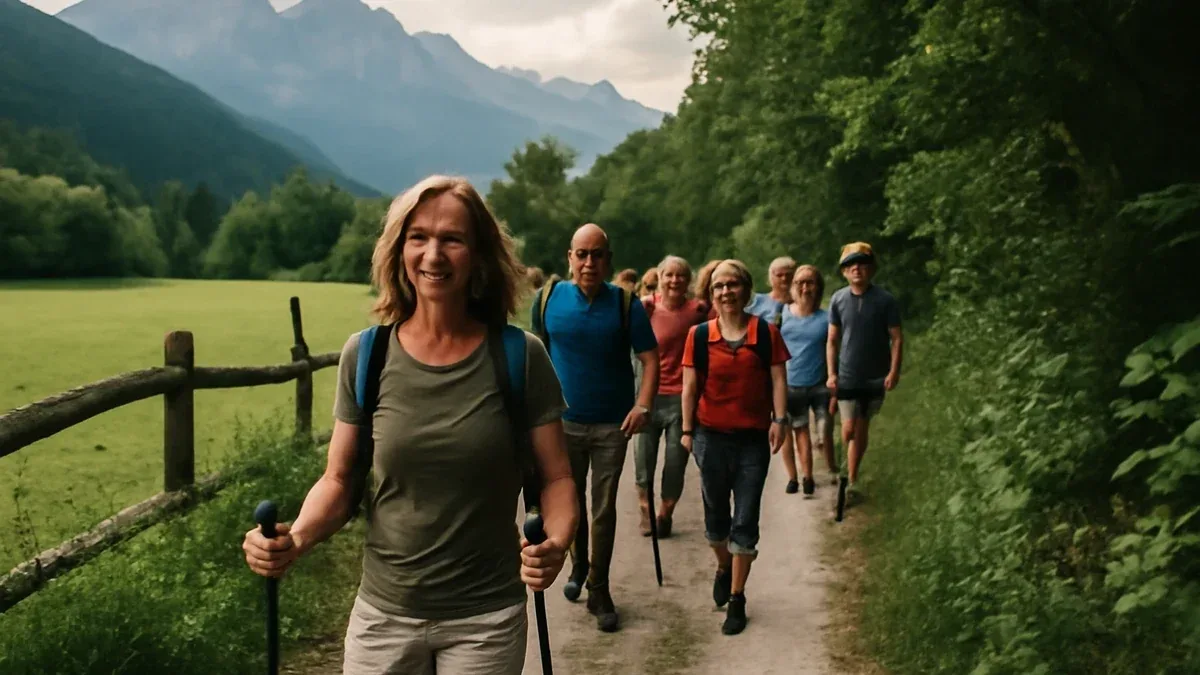 Nordic walking in compagnia: come adattare il ritmo quando il gruppo è eterogeneo