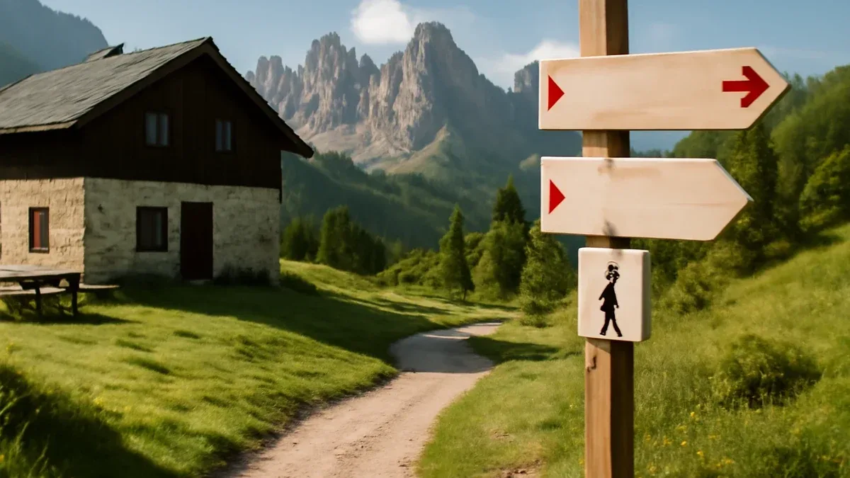 Sentiero con più punti di partenza: come scegliere l’accesso più pratico