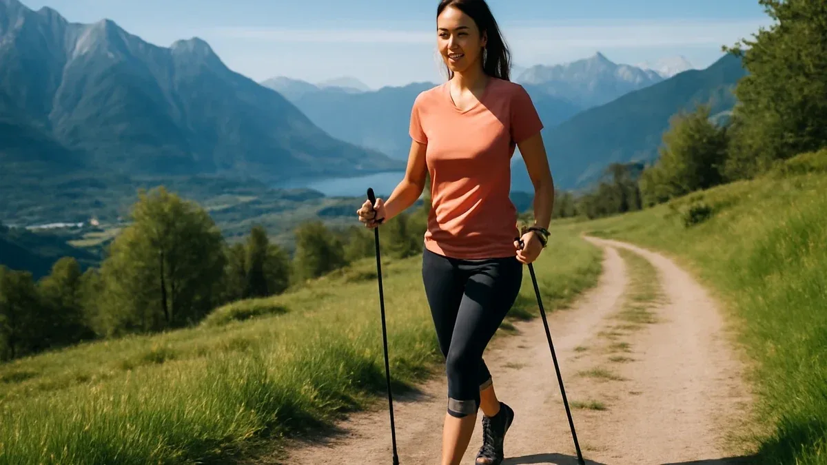Nordic Walking e postura: come mantenere lo sguardo in avanti