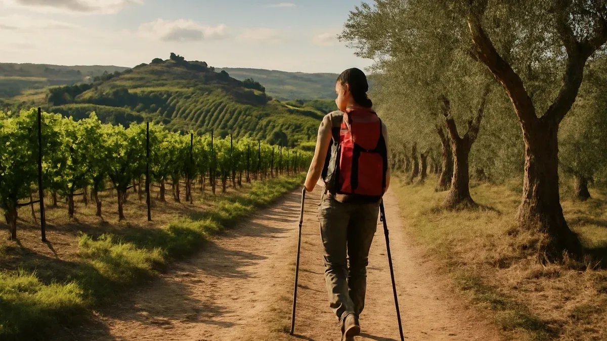 Nordic Walking e terreno misto: come passare dall'asfalto allo sterrato