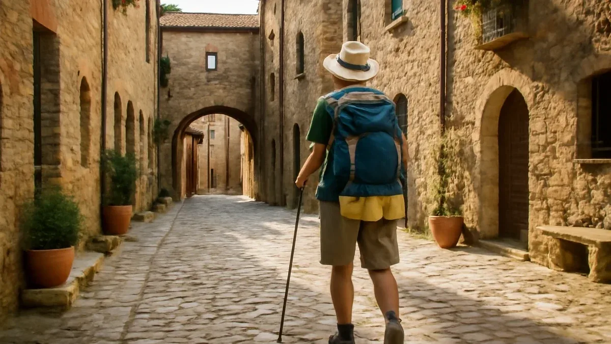 Come gestire le curve durante una camminata con bastoncini