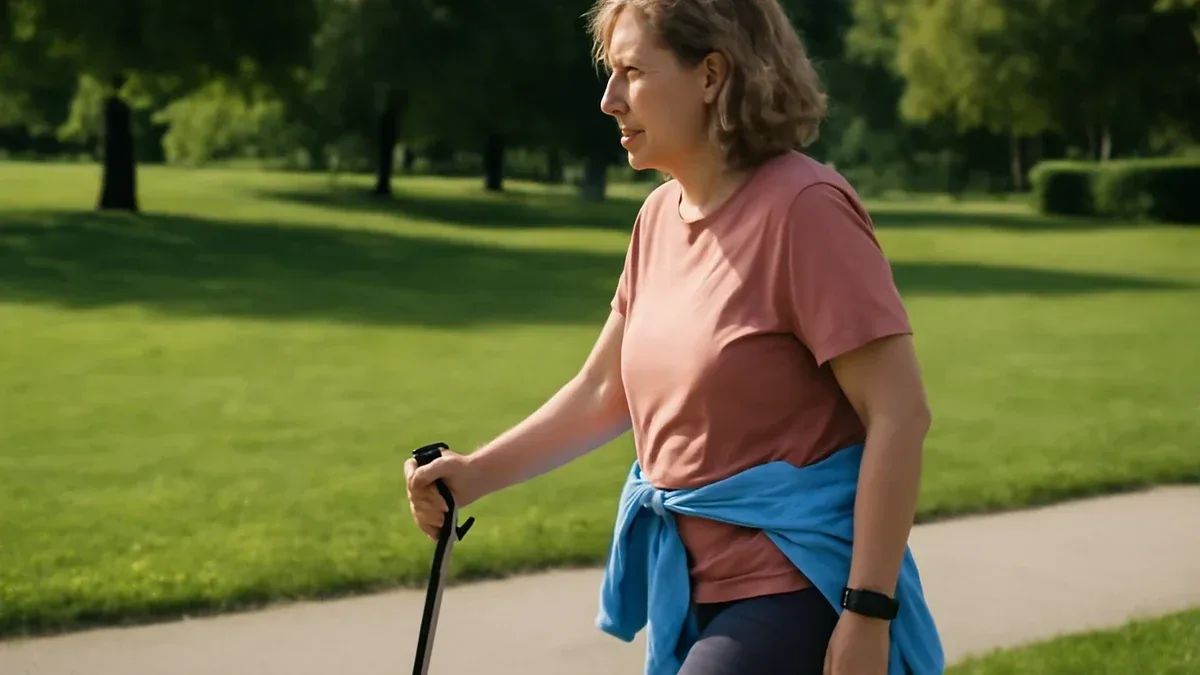 Come trasportare i bastoncini quando si interrompe la camminata